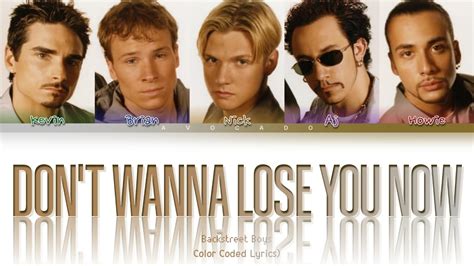 don t wanna lose you now